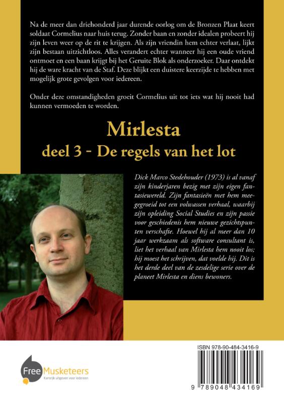 Achterkant van De regels van het lot