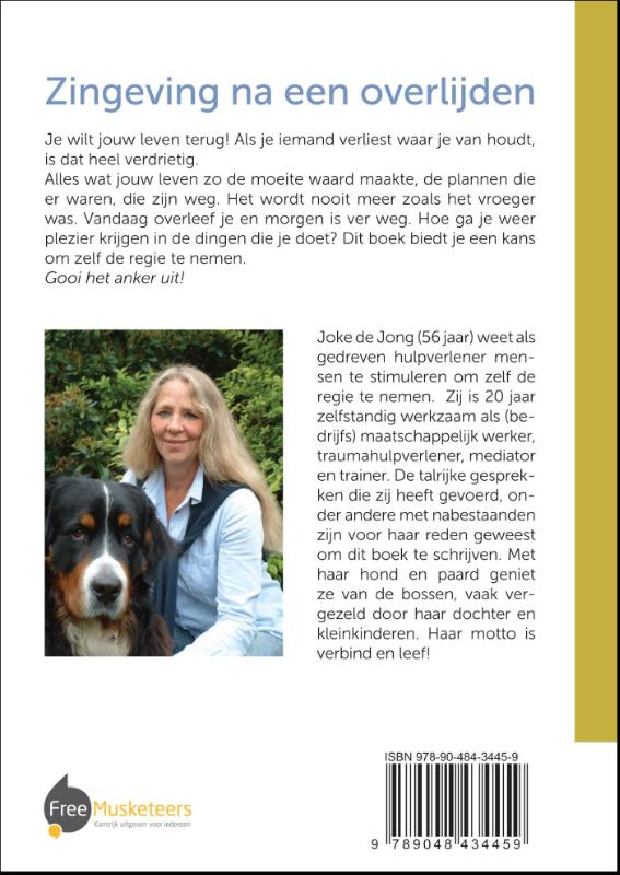 Achterkant van Zingeving na een overlijden