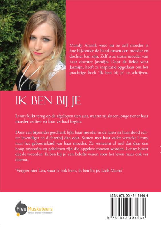 Achterkant van Ik ben bij je