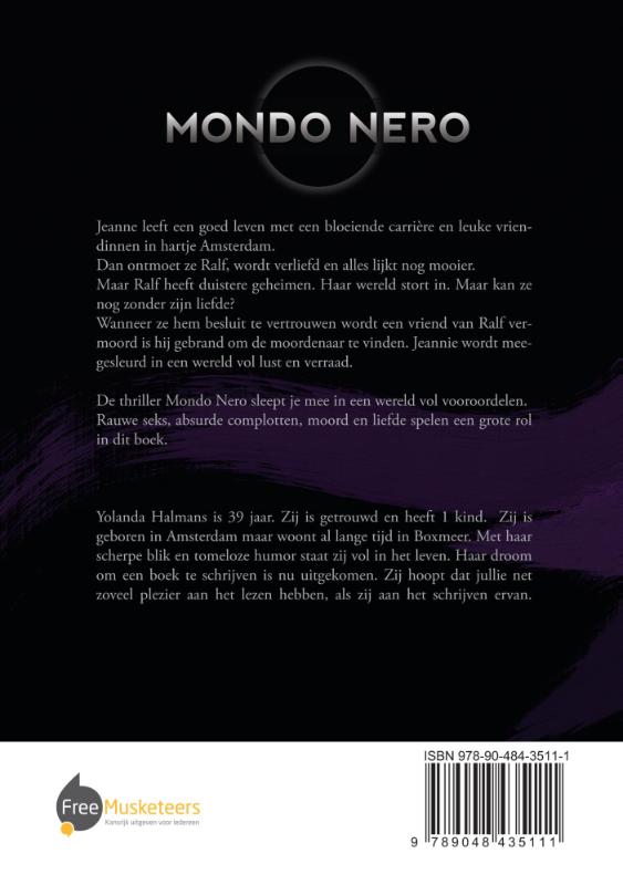 Achterkant van Mondo Nero