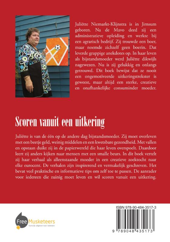 Achterkant van Scoren vanuit een uitkering