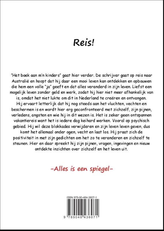 Achterkant van Reis! - Alles is een spiegel