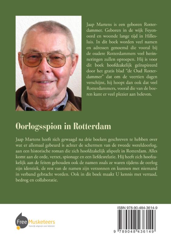 Achterkant van Oorlogsspion in Rotterdam