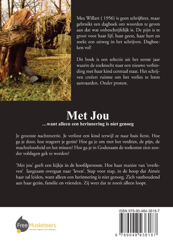 Achterkant van Met jou