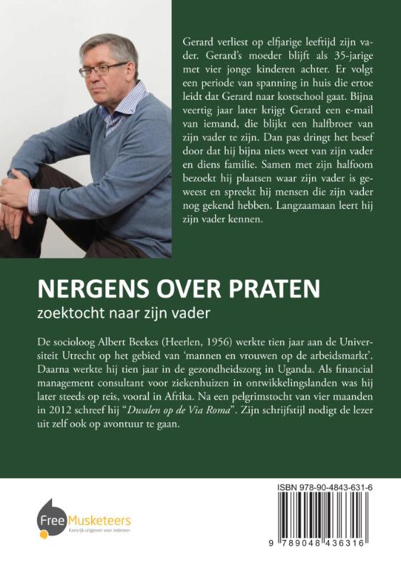 Achterkant van Nergens over praten
