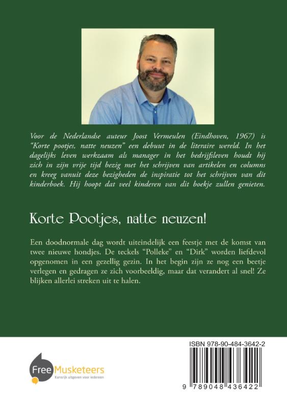 Achterkant van Korte pootjes, natte neuzen!