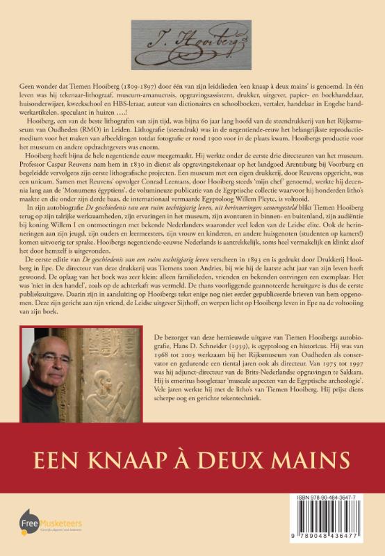 Achterkant van Een knaap a deux mains
