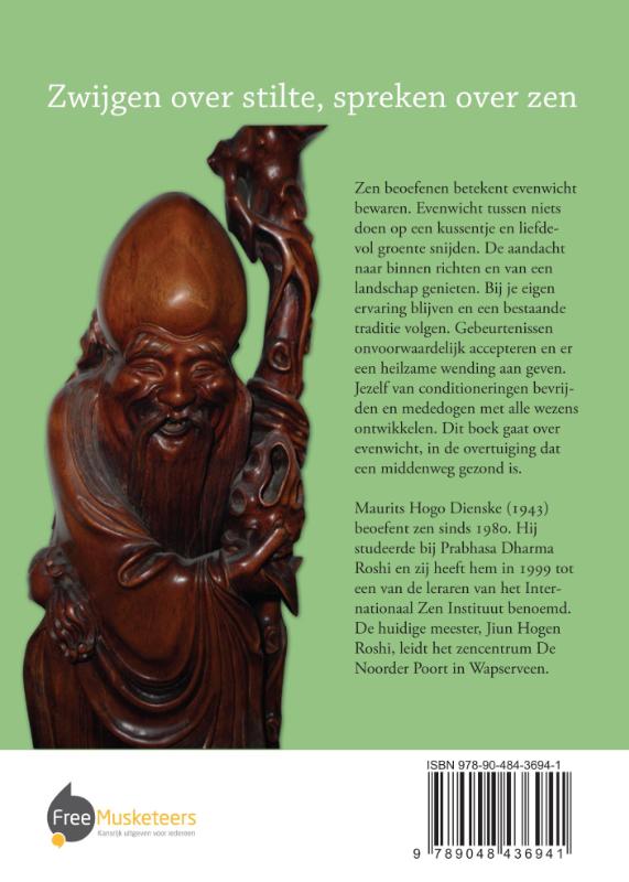 Achterkant van Zwijgen over stilte