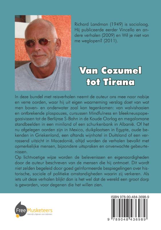 Achterkant van Van Cozumel tot Tirana