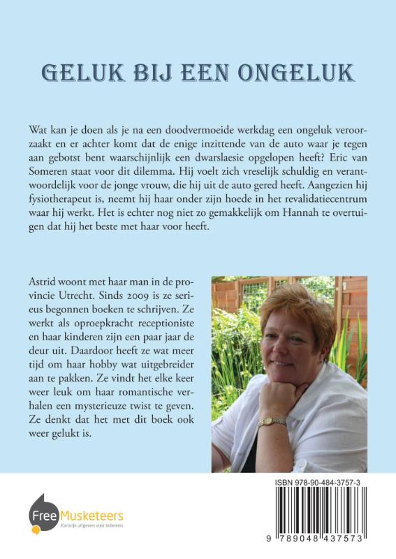 Achterkant van Geluk bij een ongeluk