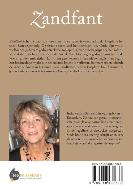 Achterkant van Zandfant