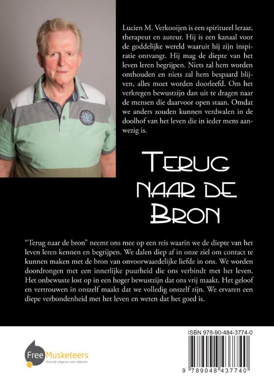 Achterkant van Terug naar de bron