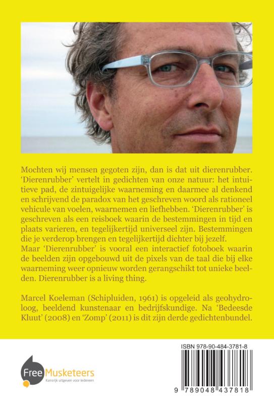 Achterkant van Dierenrubber