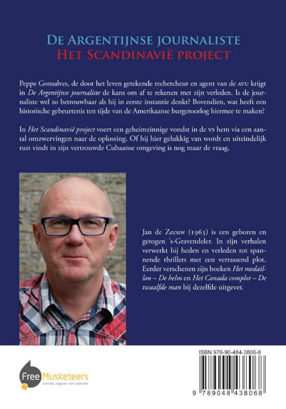 Achterkant van De argentijnse journaliste - het scandinavië project