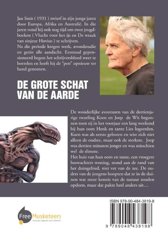 Achterkant van De grote schat van de aarde