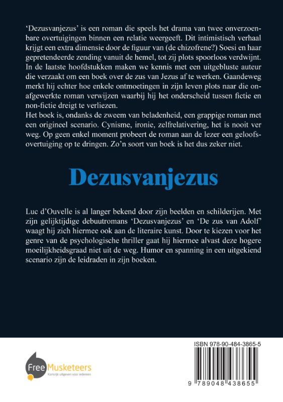 Achterkant van Dezusvanjezus
