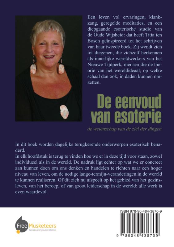 Achterkant van De eenvoud van esoterie