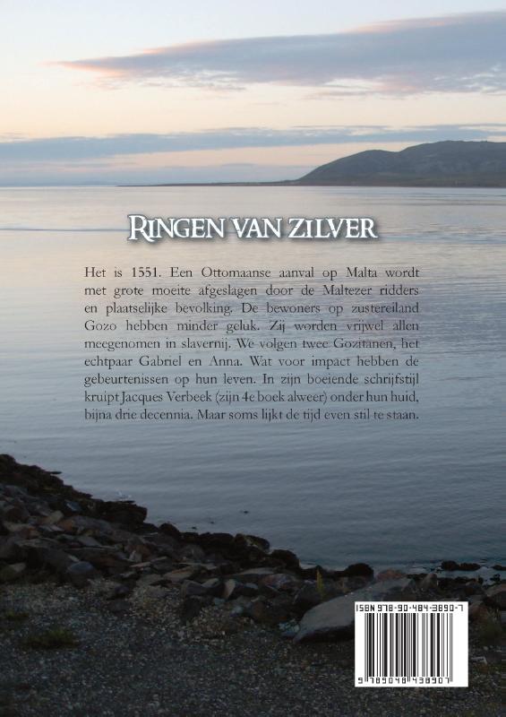 Achterkant van Ringen van zilver