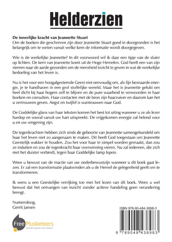 Achterkant van Helderzien via 366 vragen