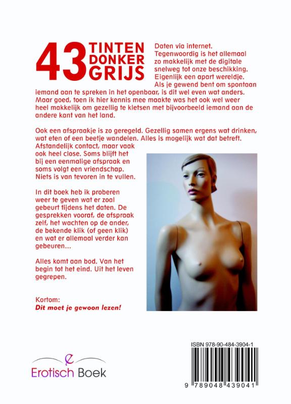 Achterkant van 43 Tinten Donker Grijs
