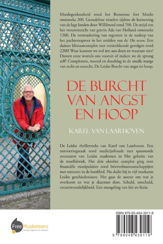Achterkant van De burcht van angst en hoop