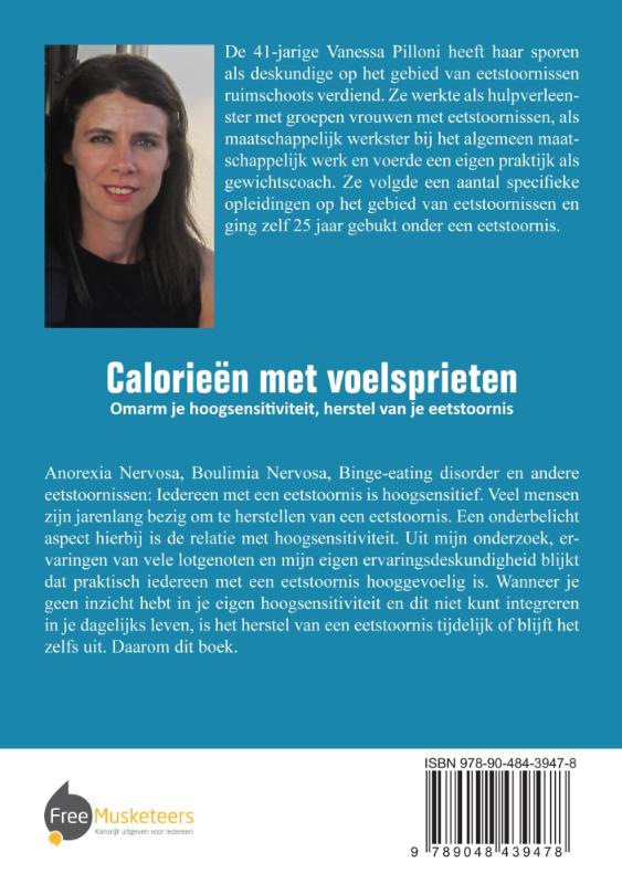 Achterkant van Calorieën met voelsprieten