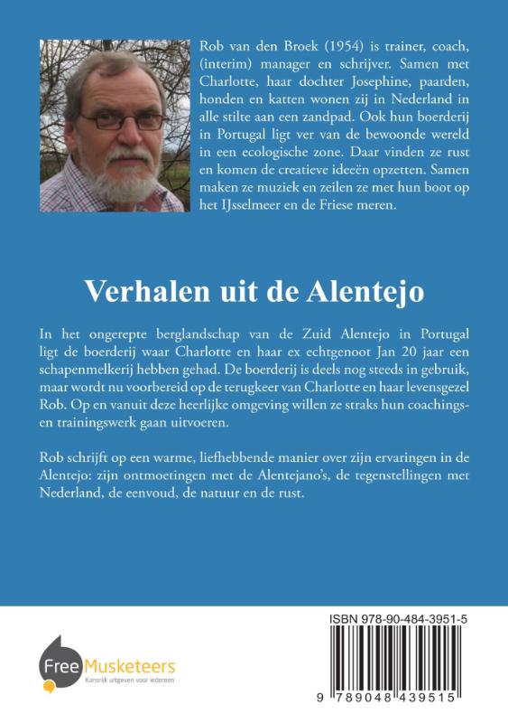 Achterkant van Verhalen uit de Alentejo