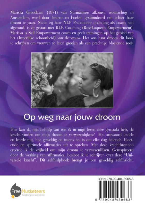 Achterkant van Op weg naar jouw droom
