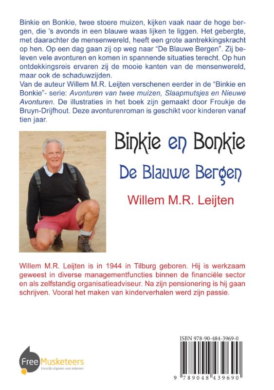 Achterkant van De blauwe bergen