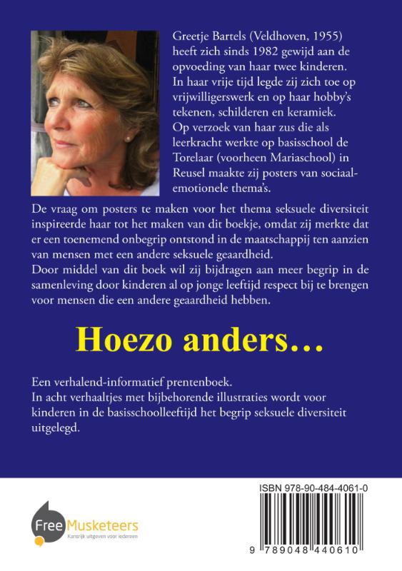 Achterkant van Hoezo anders...