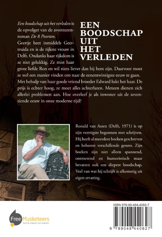 Achterkant van Een boodschap uit het verleden