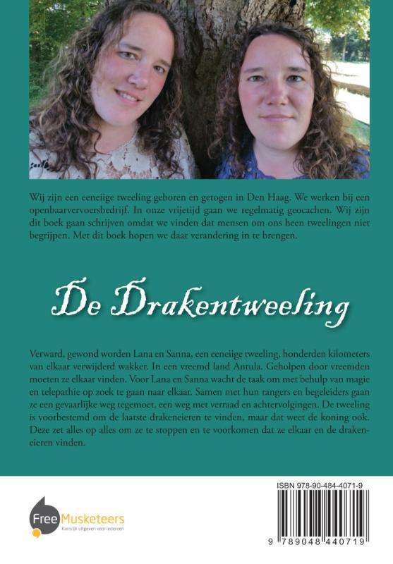 Achterkant van De drakentweeling