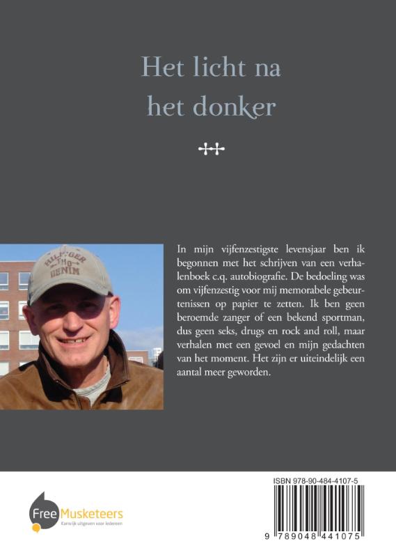 Achterkant van Het licht na het donker