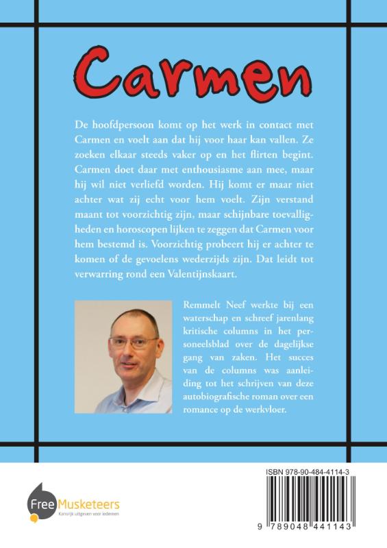 Achterkant van Carmen