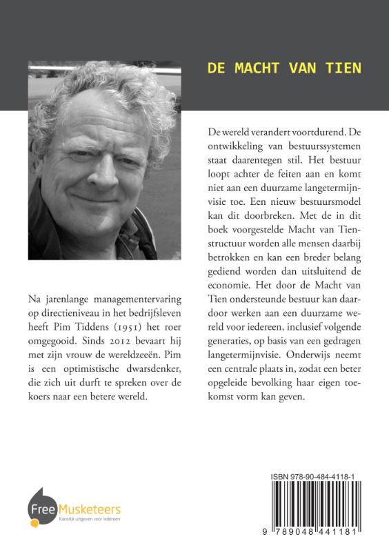 Achterkant van De macht van tien