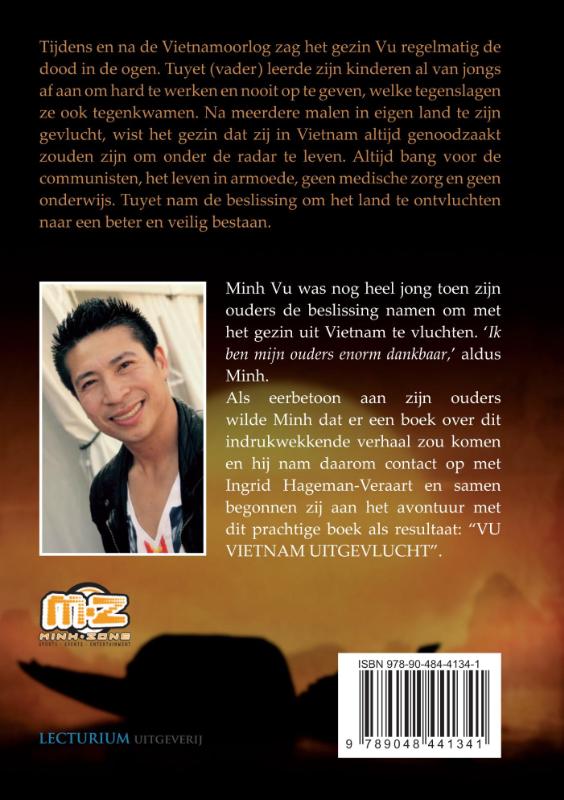 Achterkant van VU Vietnam Uitgevlucht