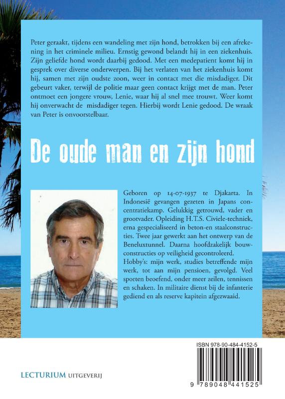 Achterkant van De oude man en zijn hond