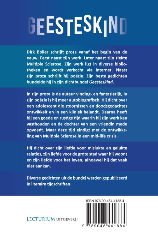 Achterkant van Geesteskind