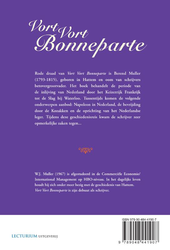 Achterkant van Vort Vort Bonneparte