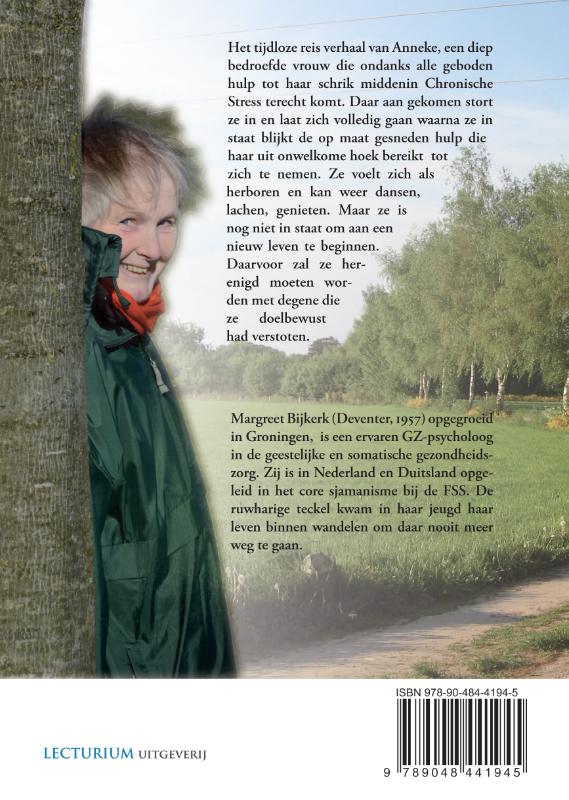 Achterkant van De verdwaalde vrouw