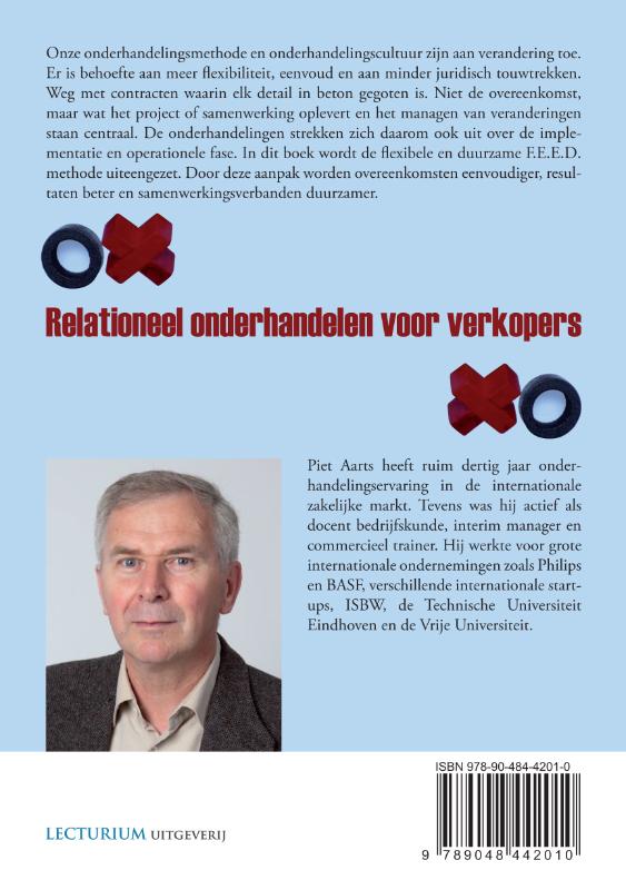 Achterkant van Relationeel onderhandelen voor verkopers