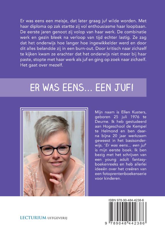 Achterkant van Er was eens... een juf!