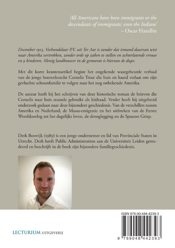 Achterkant van Waarom ik vertrok