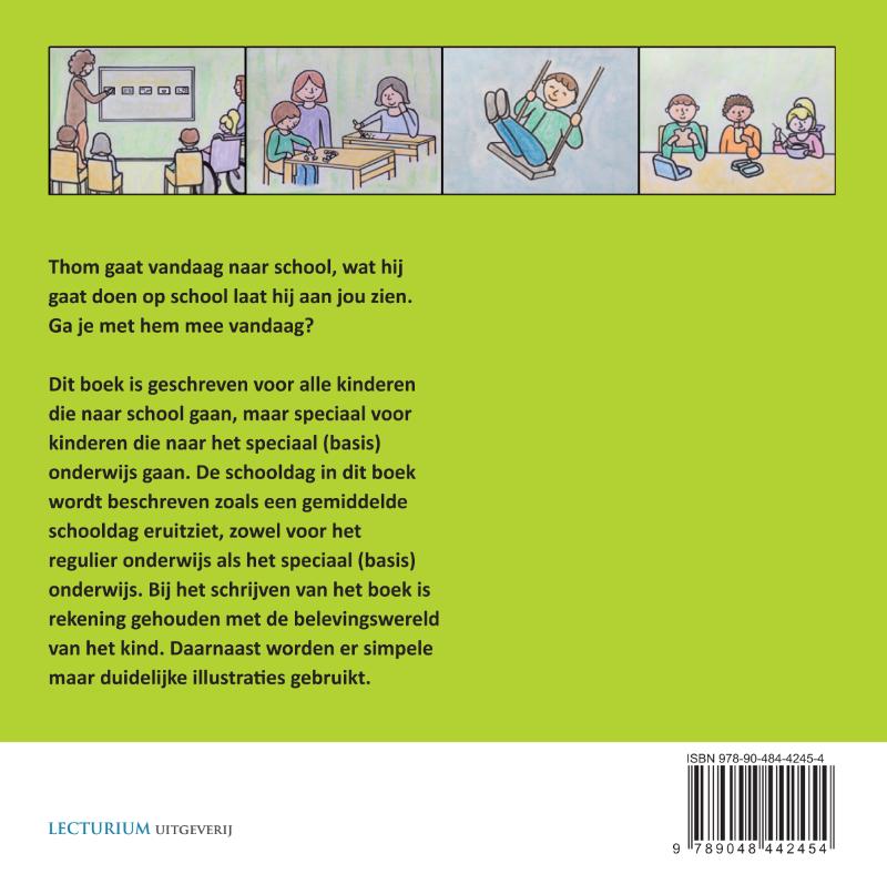Achterkant van Ik ga ook naar school!