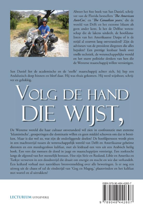 Achterkant van Volg de hand die wijst, het verhaal achter de Jihad