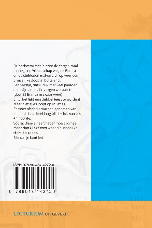 Achterkant van Bianca, je kunt het!