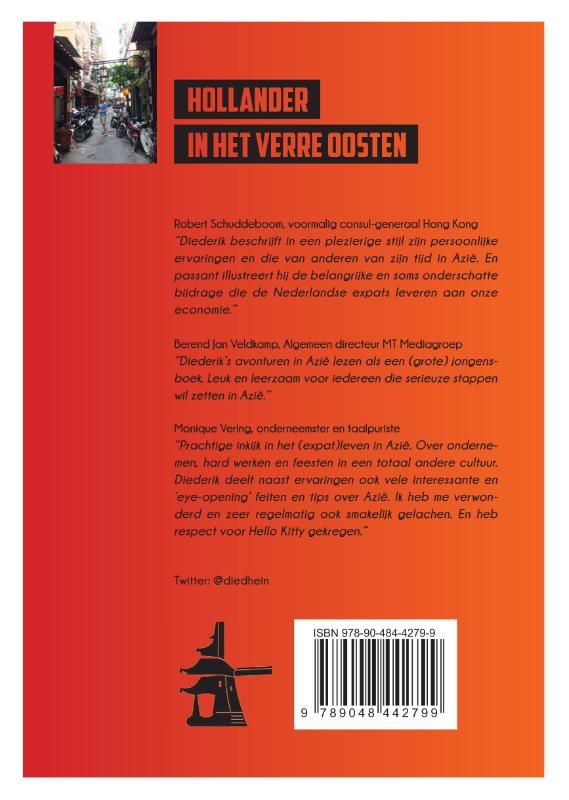 Achterkant van Hollander in het Verre Oosten