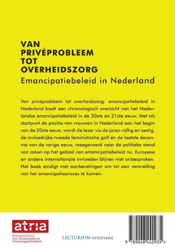 Achterkant van Van privéprobleem tot overheidszorg