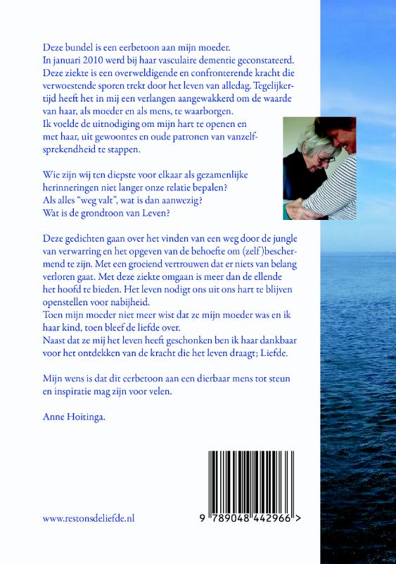 Achterkant van Rest ons de Liefde