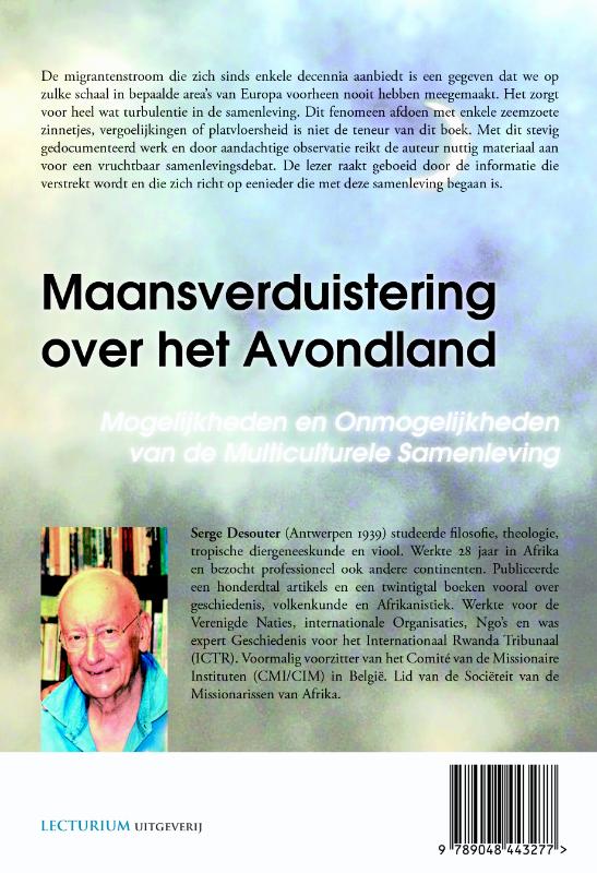 Achterkant van Maansverduistering over het Avondland